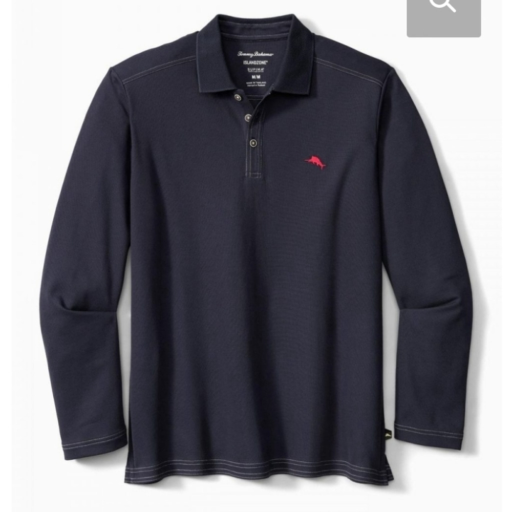 TOMMY BAHAMA MEN'S EMFIELDER POLO SWEATER LARGE NEW